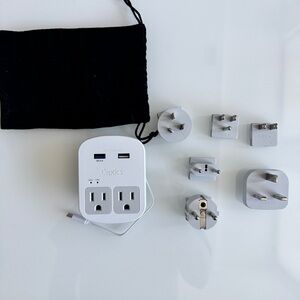 Ceptics Universal Travel Adapter with USB